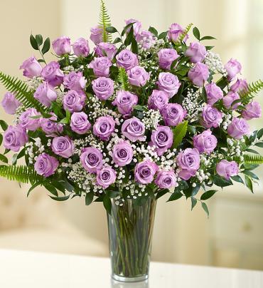 Ultimate Elegance&trade;  Long Stem Purple Roses