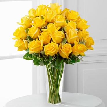 The Yellow Rose Bouquet