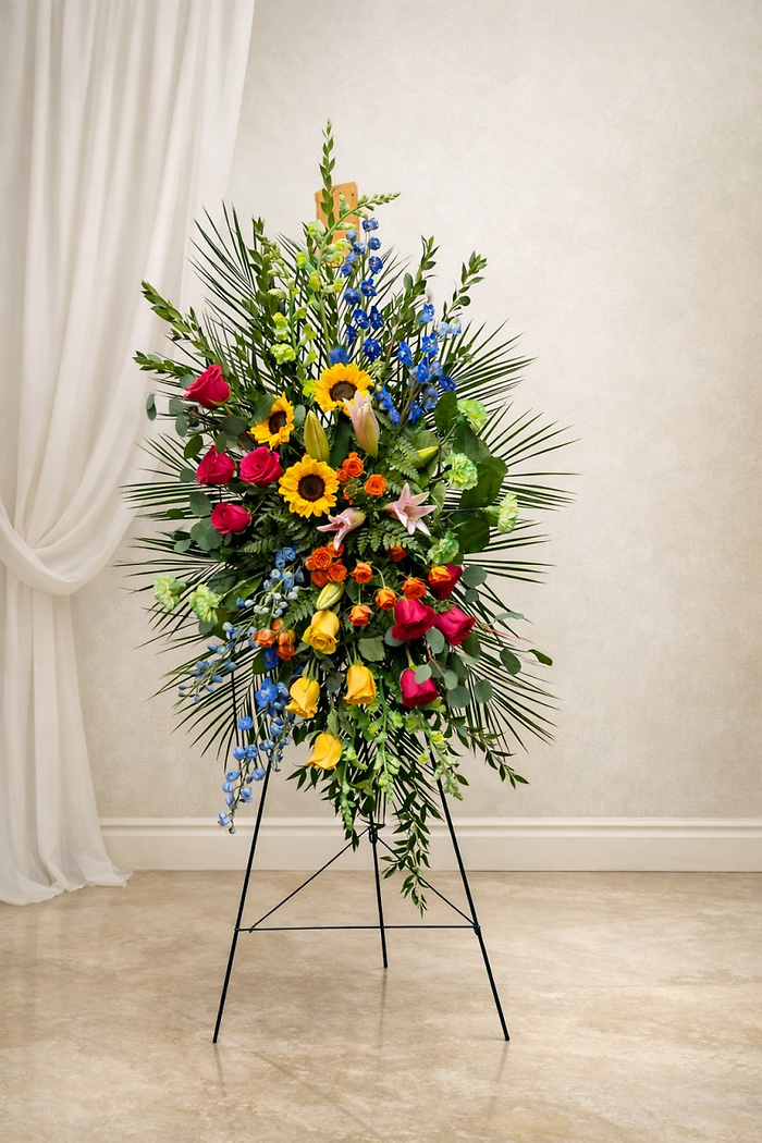 Signature Rainbow Standing Spray