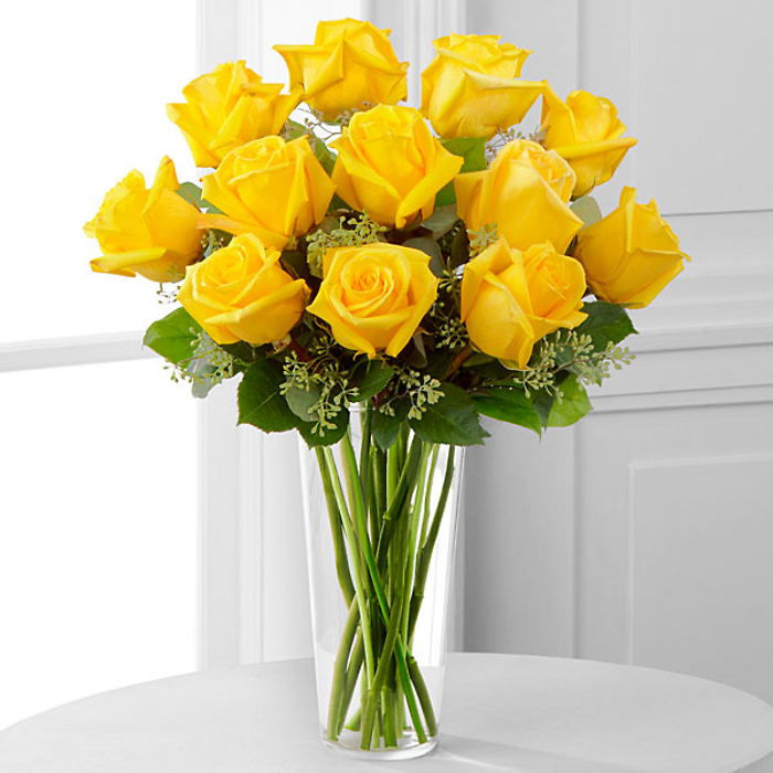 The Yellow Rose Bouquet