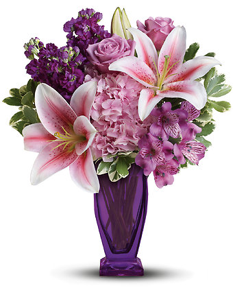 Blushing Violet Bouquet