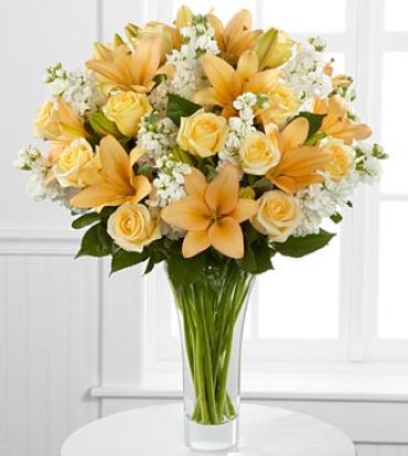 Admiration Luxury Rose & Lily Bouquet - 36 Stems