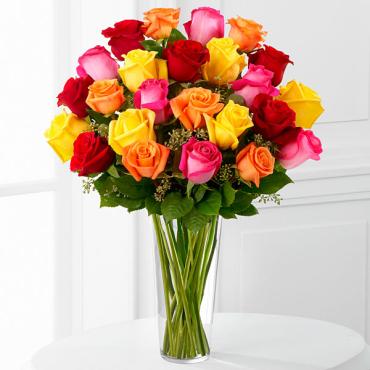 The Bright Spark&trade; Rose Bouquet