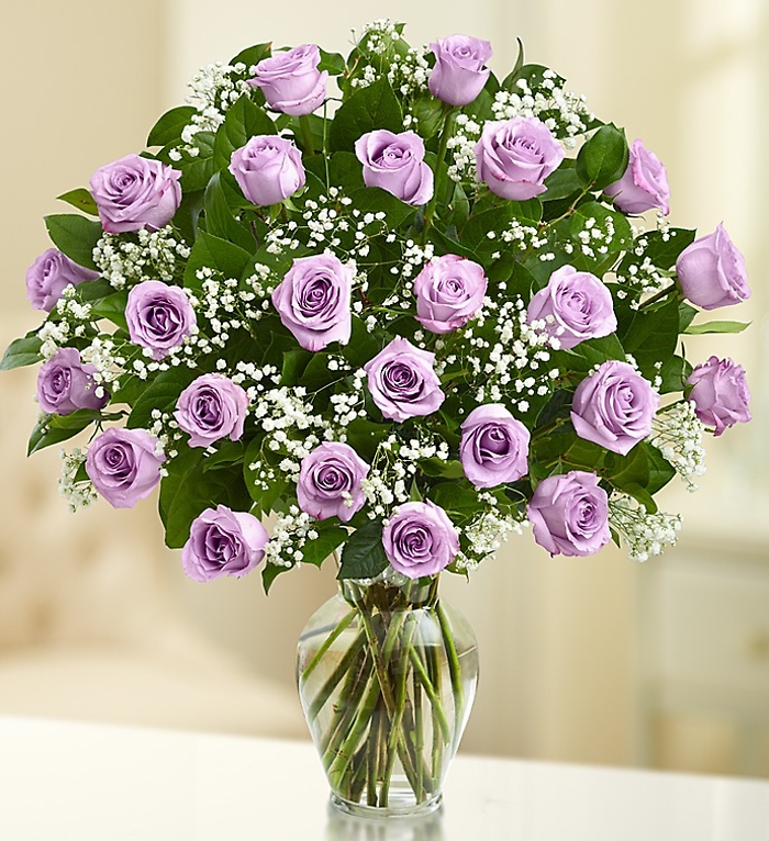 Ultimate Elegance&trade;  Long Stem Purple Roses